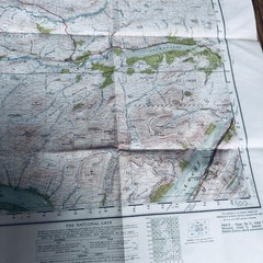 GLEN SHIEL & GLEN GARRY Ordnance Survey One Inch Sheet 41 Popular Edition 1947