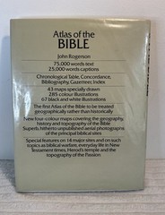 Atlas of the Bible Illustrated Hardback Ex Library Edition John Rogerson