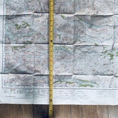 GLEN SHIEL & GLEN GARRY Ordnance Survey One Inch Sheet 41 Popular Edition 1947