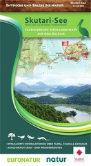 Huber Kartographie Gm Skadar Lake nature & hiking & cycling m (Map) (UK IMPORT)