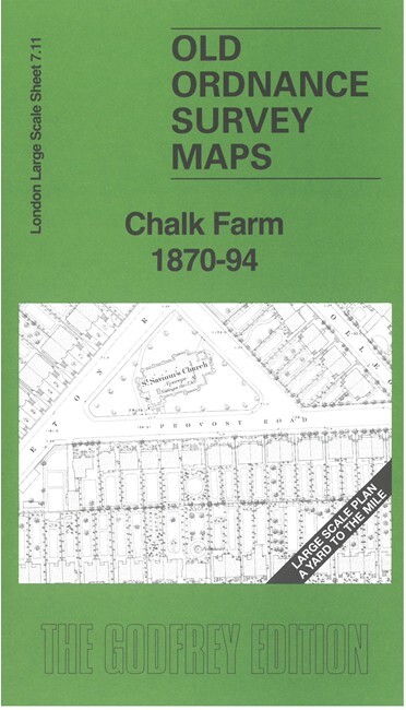 Chalk Farm 1870-94 London Large Scale Sheet 7.11 by Pamela Taylor