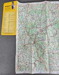 Michelin Map, No 203, ALLEMAGNE – GERMANY 1963 1:200 000