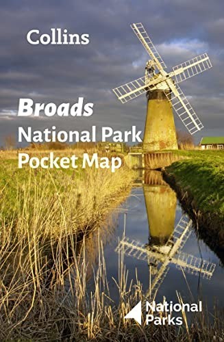 Broads National Park Pocket Map: The perfec… by Collins Maps Sheet map, folded