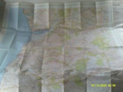 1974 Ordnance Survey Landranger Map. Sheet 135. ABERYSTWYTH. VG.