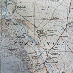 BODMIN MOOR East ORDNANCE SURVEY First Series 1:25,000 1963 SX27 Upton Cross