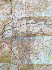 2007 Ordnance Survey Explorer Map 147 Sevenoaks And Tonbridge (incl Westerham )
