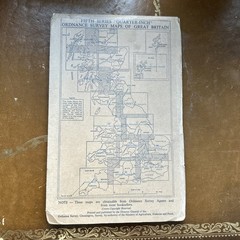NORTH WALES & LANCASHIRE Sheet 10 Fifth Series Ordnance Survey Quarter Inch 1957
