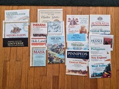 Vintage National Geographic Magazine Maps & Extras 1960-1989