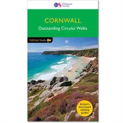 Cornwall Pathfinder Walking Guide Ordnance Survey by Sue Viccars PAPERBACK