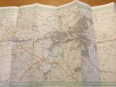 1992 Ordnance Survey Pathfinder Map 976 SP 26/36 Warwick & Royal Leamington Spa