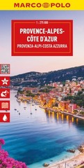 Provence, Alps, Cote d’Azur Marco Polo Map by Marco Polo (Sheet map, folded)