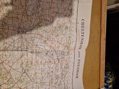 Ordnance Survey Map Of Great Britian – CHELTENHAM AND EVESHAM – 1965 – 1/63360
