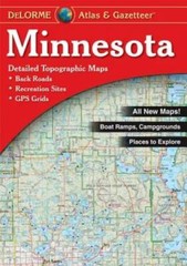 Minnesota Atlas and Gazetteer (Minnesota Atlas & Gazetteer) – Paperback – GOOD