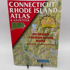 DeLorme Atlas Gazetteer Connecticut Rhode Island 1999 Topographic Maps