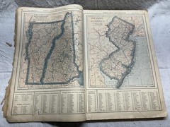 The New Encyclopedic Atlas & Gazetteer Of The World 1917 PF Collier & Son