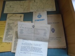 JOB LOT – 23 1930s VINTAGE AA ROAD MAPS ROUTES + OTHER ITEMS PLACES OF INTEREST