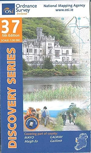 DIY 37 Mayo SW Galway by Ordnance Survey Ireland Sheet map, folded Book The Fast