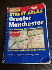 Philip’s Street Atlas: Greater Manchester Spiral Edition