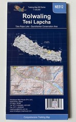 Rolwaling Tesi Lapcha Map