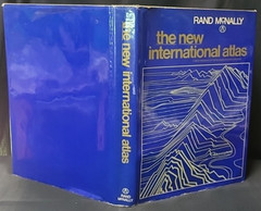 Rand McNally The New International Atlas Multi Lingual Edition 1980 Hardbound