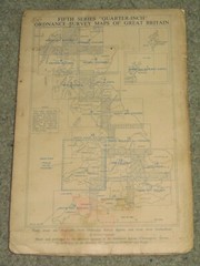 Ordnance Survey Fifth Series 1/4″ map: 13 The Midlands – 1962 – on paper