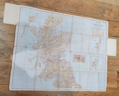 E R Ordnance Survey Road Map Of GREAT BRITAIN Sheet 1 Ten Miles To One Inch