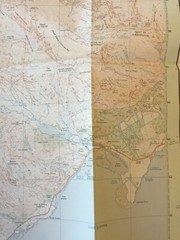 1996 Ordnance Survey Pathfinder Map 289 NM 86/96 Strontian and Ardgour