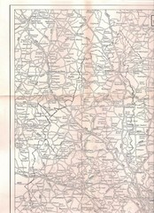 Barnett’s Street Plan with Index – Oxford – Road Map: Oxon Bucks Berks – c.1980s