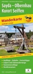 Freytag-Berndt Sayda – Olbernhau – Kurort Seiffen (Map) (UK IMPORT)