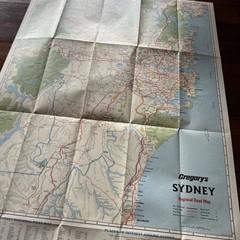 Gregory’s Sydney Suburban Map 15 Vintage 32nd Edition