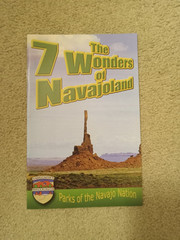 7 Wonders of Navajo..Monument Valley, Antelope Canyon, Map/Guide/Brochure