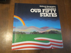 National Geographic Picture Atlas Of Our Fifty States 1978 Hardcover Large