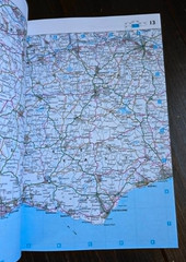 UNIPART Motorists Atlas Great Britain & Northern Ireland 4.25 miles: inch 1991
