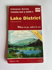 Lake District Touring Map. Ordnance survey guide 3