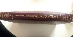 Encyclopaedia Britannica World Atlas Unabridged Hardcover Book