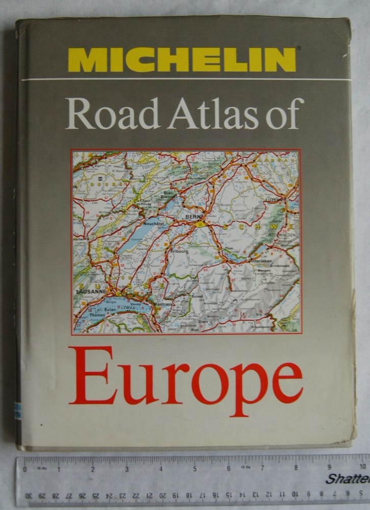 1991 Michelin Road Atlas of Europe