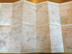 1987 Ordnance Survey Pathfinder Map 1188 SU 06/16 Devizes And Marlborough