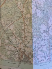 1994 Ordnance Survey Pathfinder Map 1247 TQ 23/33 Crawley (incl Balcombe )