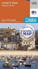 Land’s End Penzance & St Ives (Sheet map, folded)