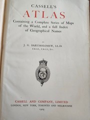 Cassell’s Atlas: Containing a Complete Series of Maps of the World 1909 edition