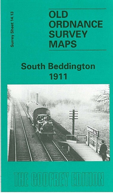 South Beddington 1911 Surrey Sheet 14.13 by John W Brown