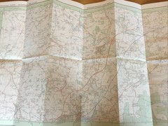 1986 Ordnance Survey Pathfinder Map 1008 TM 25/35 Wickham Market (incl Ufford )