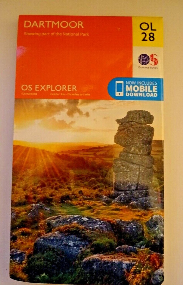 Ordnance Survey Map – OS Explorer – 1:25000 In Excellent condition – ENGLAND