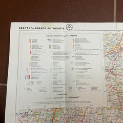Alps Road Map European Alps