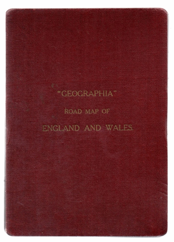 Geographia Road Map of England and Wales – Geographia Map – Good – Map