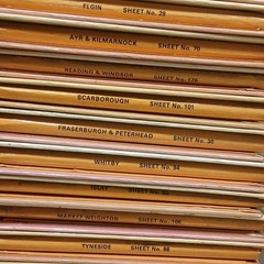 Ordnance Survey Metric Map 1:50000 Dunn Wilson Job Lot Girvan Banff Whitby