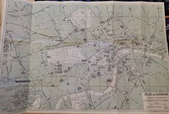 Geographia Vintage Red Visitors Guide To London with Folding Map. See details