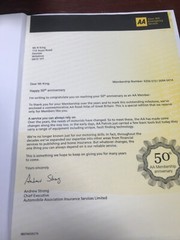 AA 50th Year Anniversary Atlas With Magnifier 2011 34th edition