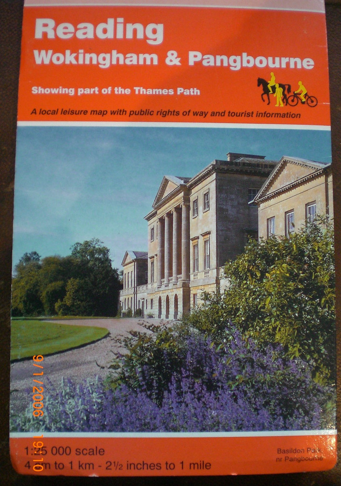 Ordnance Survey Explorer 159 Reading Wokingham & Pangbourne Sheet map