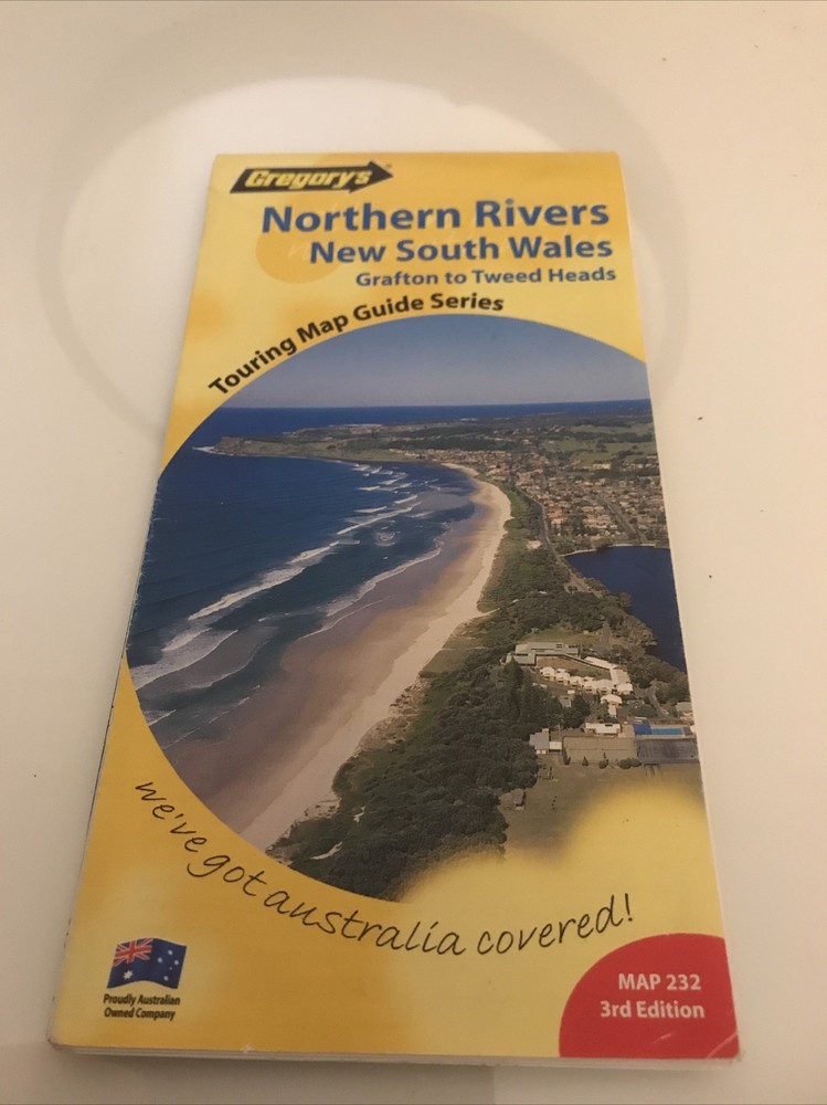 Gregorys Map Of Northern Rivers New South Wales – Map 232 3rd Edition